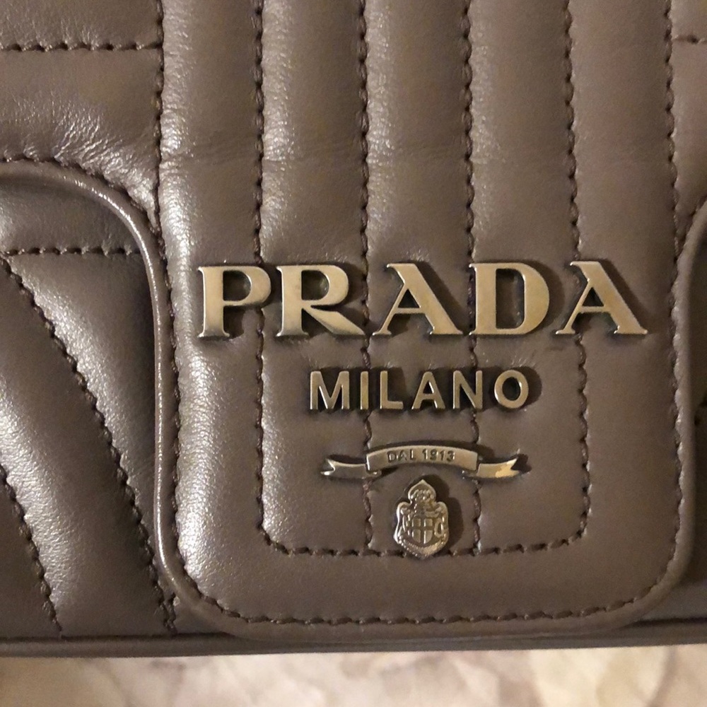 Prada Medium Diagramme shoulder bag - Picture 6 of 11
